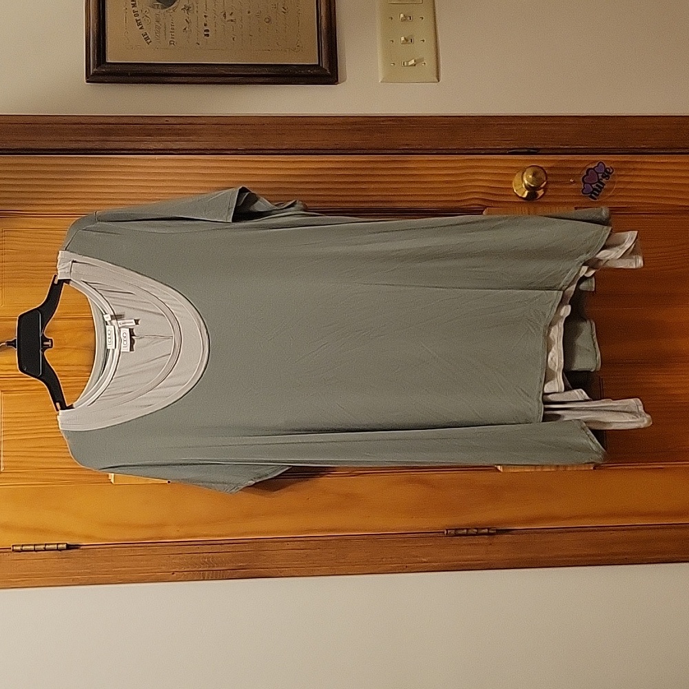 LOGO loungewear shirt dress